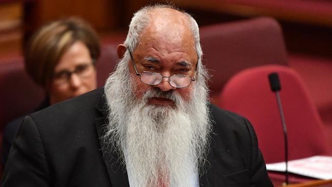 Labor senator Pat Dodson. Picture: AAP