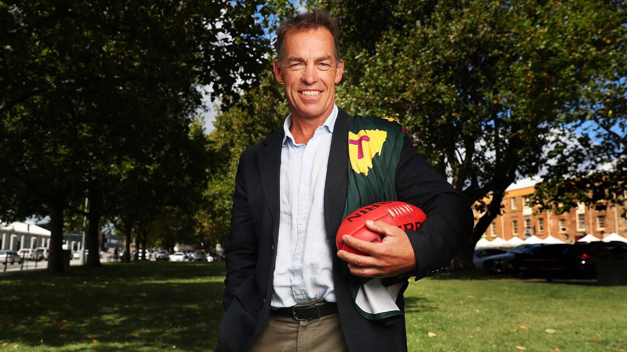 Former Hawthorn premiership coach Alastair Clarkson says a Tasmanian team could be something special. Picture: Nikki Davis-Jones