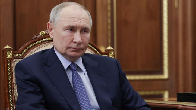 Vladimir Putin earlier this week snubbed peace talks with Ukrainian President Volodymyr Zelensky. Picture: Alexander Kryazhev / AFP