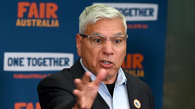 Leading No campaigner Warren Mundine stressed the nation’s emphatic rejection of the Voice Picture: NCA NewsWire / John Gass