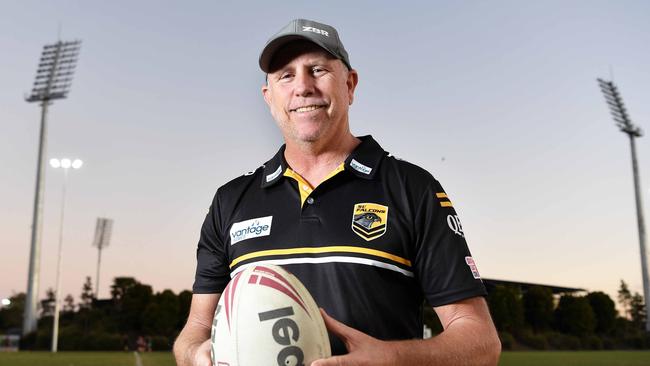 Sunshine Coast Falcons head coach Brad Henderson. Picture: Patrick Woods.