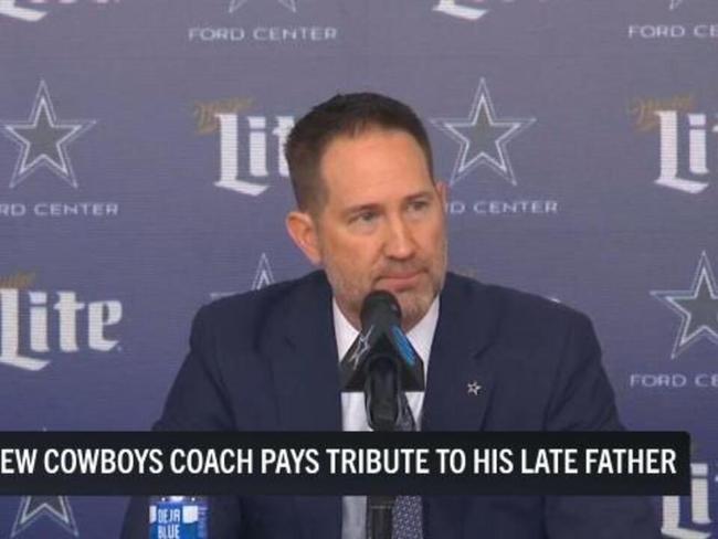 Cowboys new coach pays tribute to father