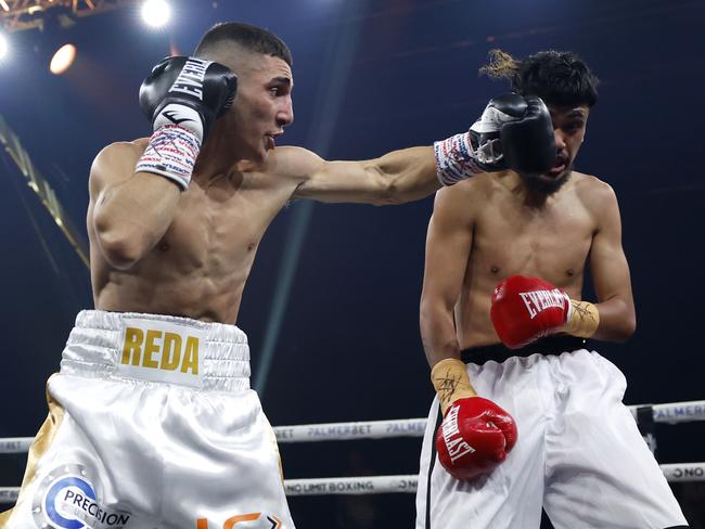 Reda moves to 2-0 as a pro. Pictures: No Limit Boxing/Gregg Porteous