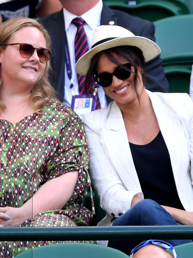 She also “ruffled feathers” at the famed All England Club by turning up in jeans. Picture: Laurence Griffiths/Getty Images