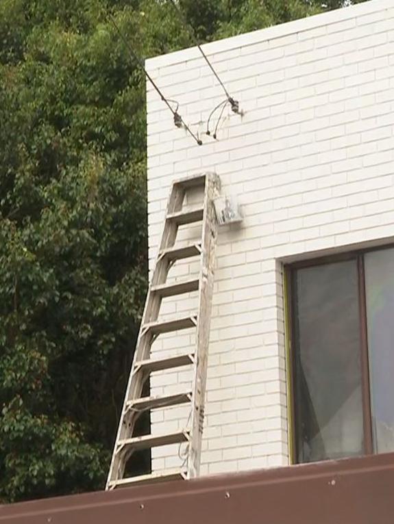 FA 68 year-old man died in Bateau Bay after falling from a ladder. PICTURE: TNV