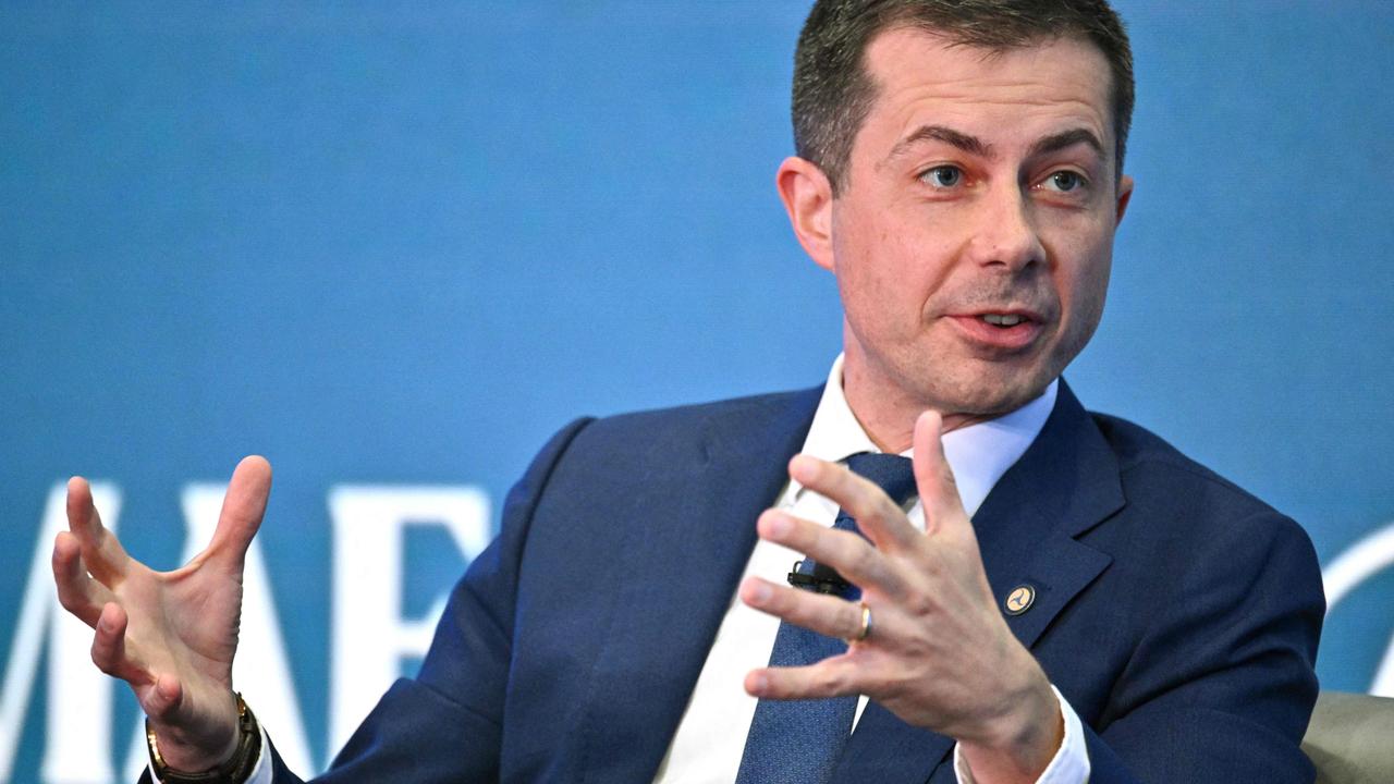 US Transportation Secretary Pete Buttigieg wanted to be the 2016 presidential nominee for the Democratic Party. Picture: Mandel Ngan/AFP