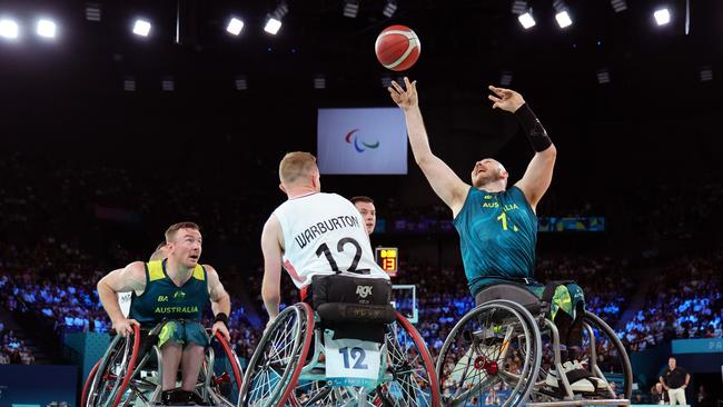 Darwin’s own Tom O'Neill-Thorne at the 2024 Paralympics. Picture: Alex Slitz/Getty Images