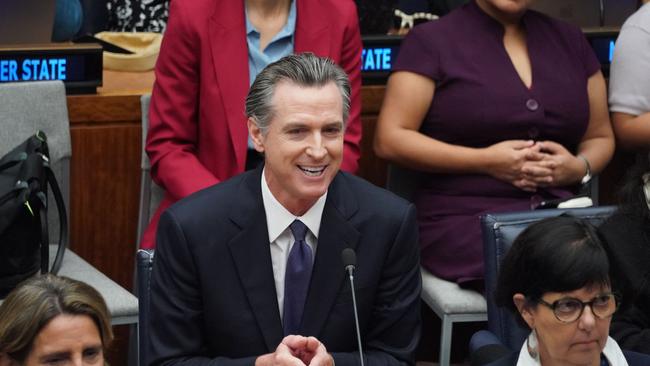 California Governor Gavin Newsom. Picture: Bryan R. Smith / AFP