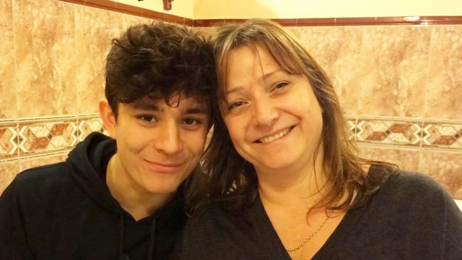 Felix Alexander pictured with his mum, Lucy. Source: Snapper Media