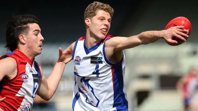 Will Collingwood draft Will Kelly, the son of premiership Magpie Craig Kelly? Picture: Hamish Blair