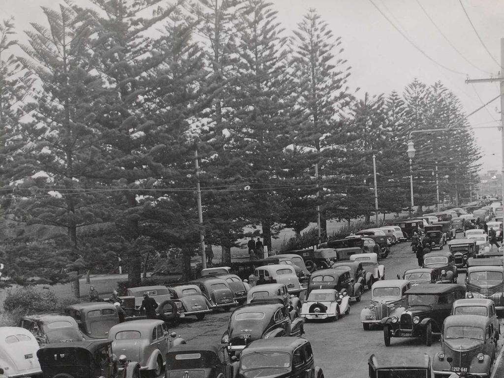 Following the storms which lashed Glenelg beach on April 11, 1948. Pictures: Holdfast Bay History Centre.