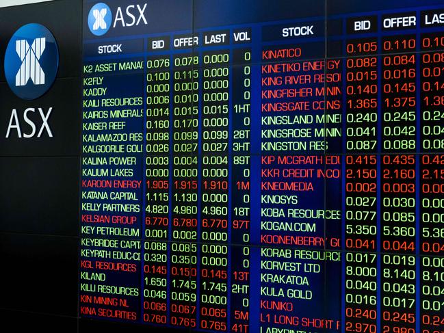 SYDNEY, AUSTRALIA - NCA NewsWire Photos - Thursday, 14 December, 2023:MARKETS WRAPWrap of trading on the Australian share market for the day. Picture: NCA NewsWire / Monique Harmer