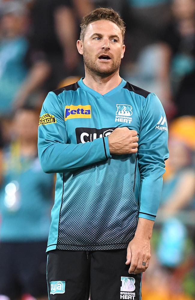 Brendan McCullum has thrown his hat into the ring.