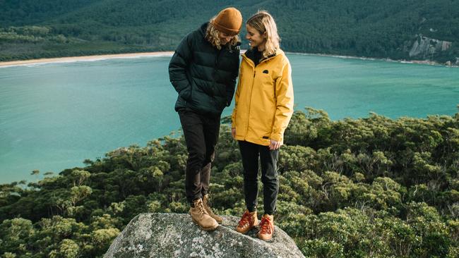 The mountain where the couple got engaged. Picture: Supplied