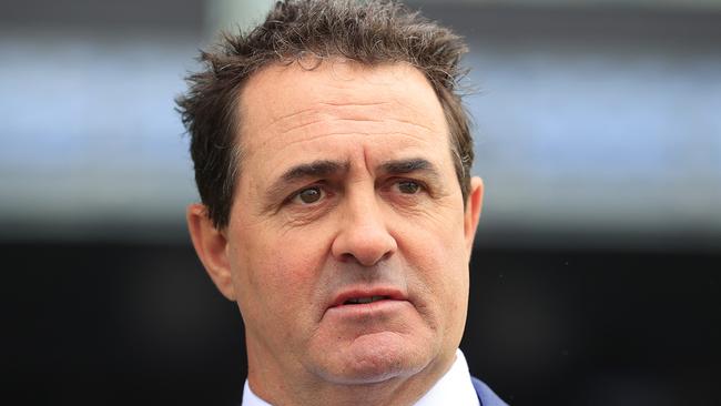 Michael Freedman, trainer of Stay Inside and Glistening, said delaying the Golden Slipper isn’t ideal. Picture: Getty Images