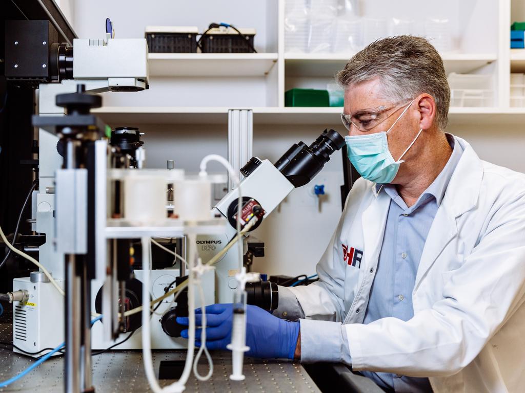 A team of leading Australian scientists at the Heart Research Institute and Sydney University, including Shaun Jackson (pictured), believe they’re on the cusp of developing a drug to save people from deadly strokes. Picture: Supplied.