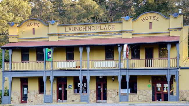 Home Hotel Launching Place, close to the Yarra River and Lilydale to Warburton rail trail, is for sale. Picture: Professionals Yarra Valley