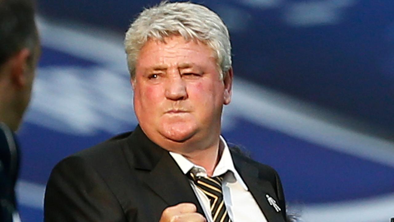 Steve Bruce has been appointed Newcastle manager for the next three years.