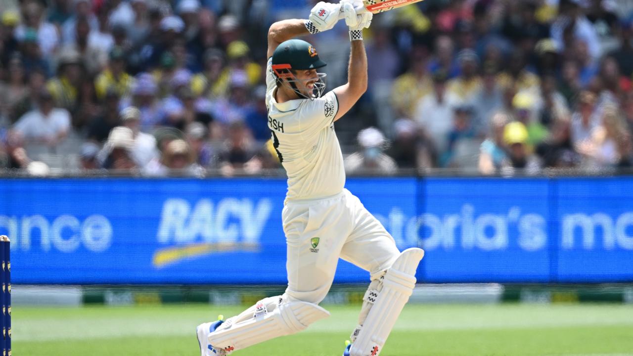 Mitchell Marsh of Australia. Photo by Quinn Rooney/Getty Images
