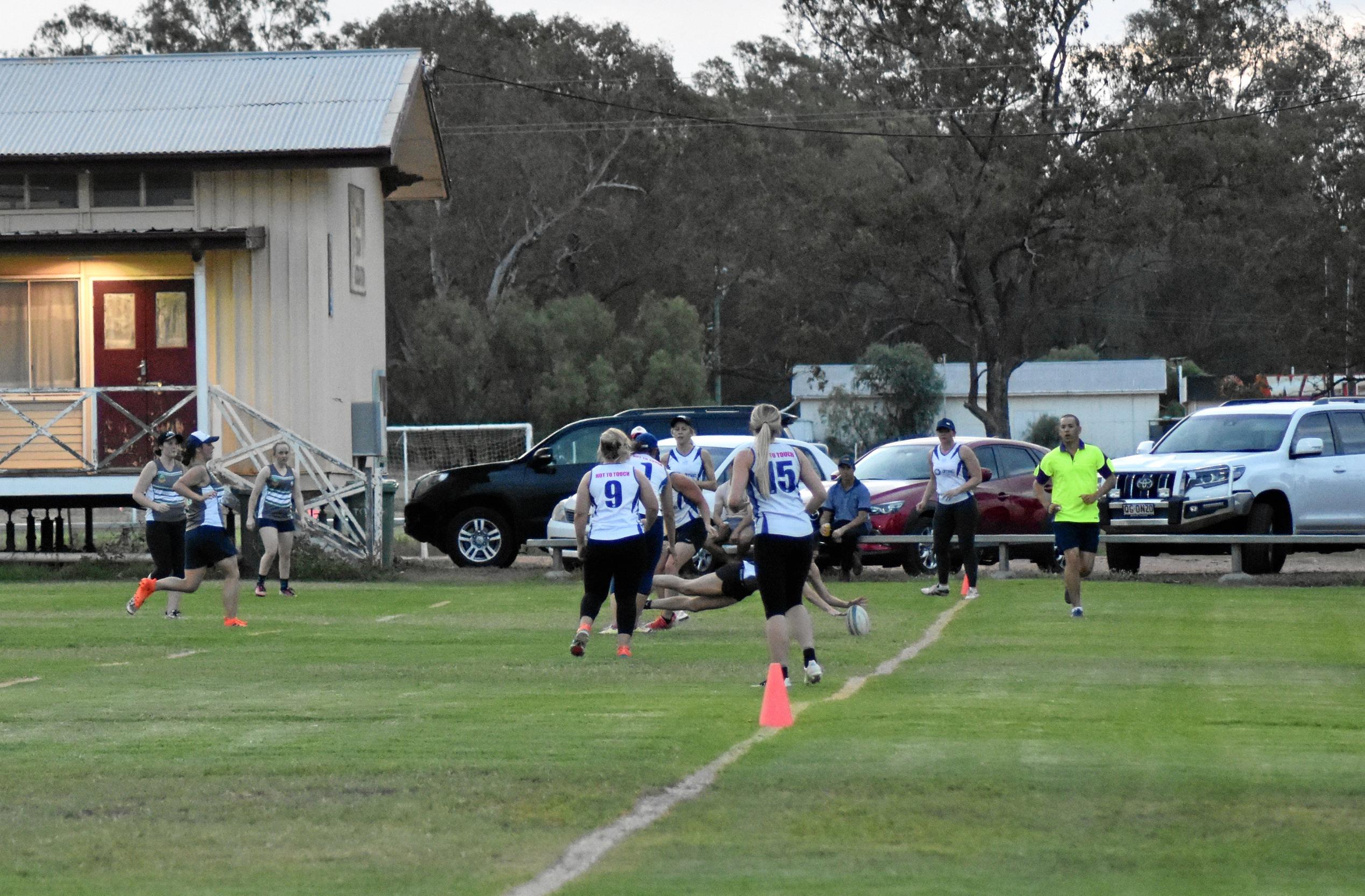 Social touch football grand final. Picture: Jorja McDonnell