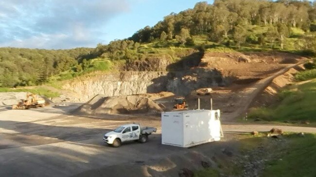 Noosa quarry fights council over alleged unapproved construction