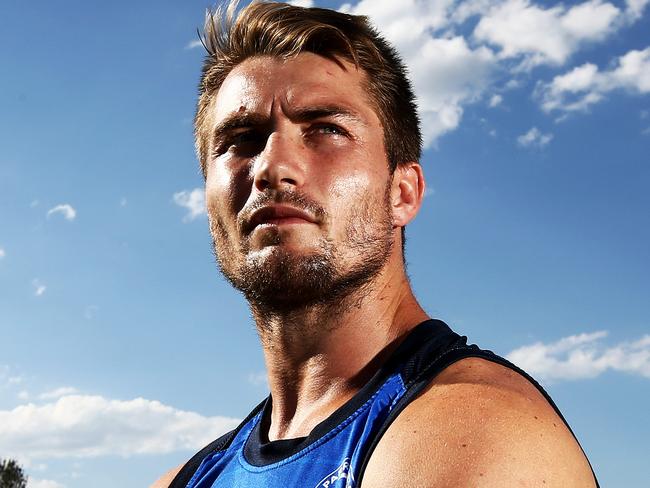 Pictured is Kieran Foran at a Parramatta Eels media call in Parramatta today. Picture: Tim Hunter.