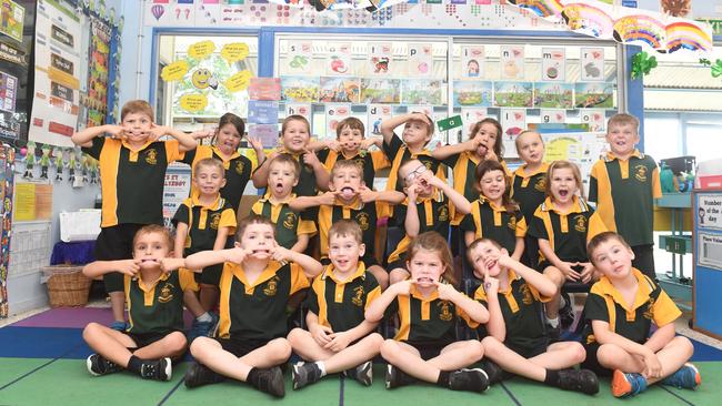 Toogoolawah State School prep class of 2021. PHOTO: Ali Kuchel