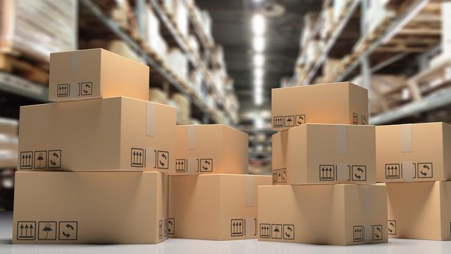 Home shopping has seen demand for cardboard surge in the US. Picture: iStock