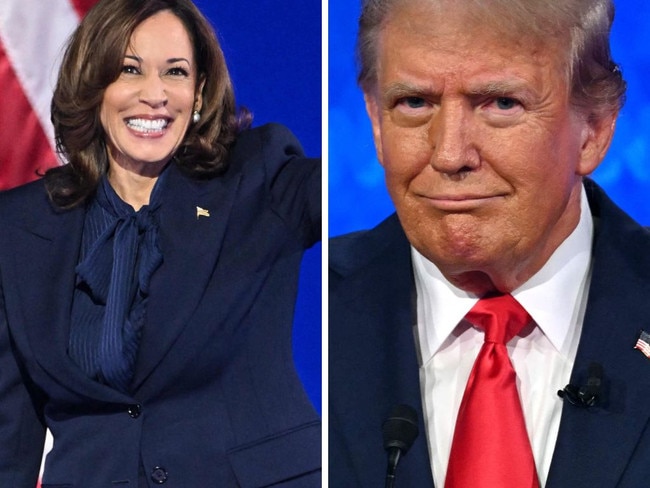 Kamala Harris and Donald Trump.