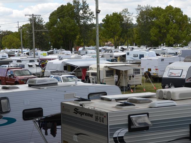 About 100 caravans descended on Kingaroy in on March 9 and 10 for the Australian Caravan's Club chairmans muster.