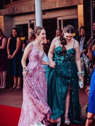 The students of St James Lutheran College celebrate their formal at the Hervey Bay Boat Club. Photo: Lisa Maree Carter Photography