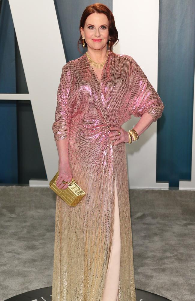 Megan Mullally attends the 2020 Vanity Fair Oscar Party at The Wallis Annenberg Center for the Performing Arts in Beverly Hills, California on February 9, 2020. (Photo by Jean-Baptiste Lacroix / AFP)