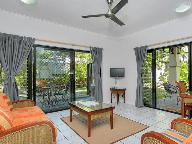 Affordable one bedroom apartment offers a tropical lifestyle at Trinity Beach 6/19-23 Trinity Beach Road, Trinity Beach is being marketed by Sharon Baragry  of Cairns Asset Real Estate. Picture: supplied.