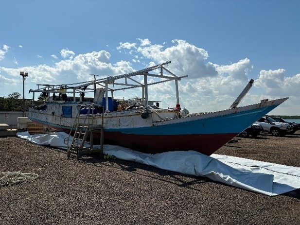 Five Indonesian nationals have pleaded guilty to fishing illegally in Australian waters at Darwin Local Court on 18 July 2024.