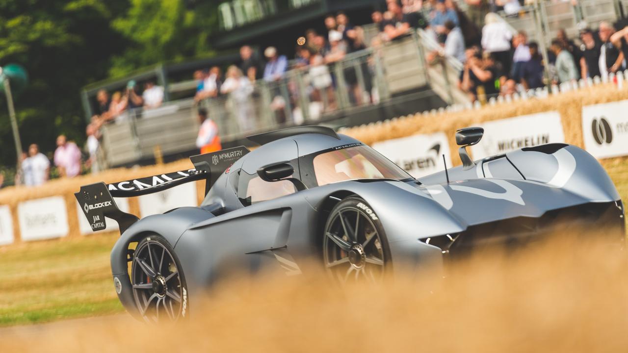 The compact single seater wowed crowds at Goodwood.