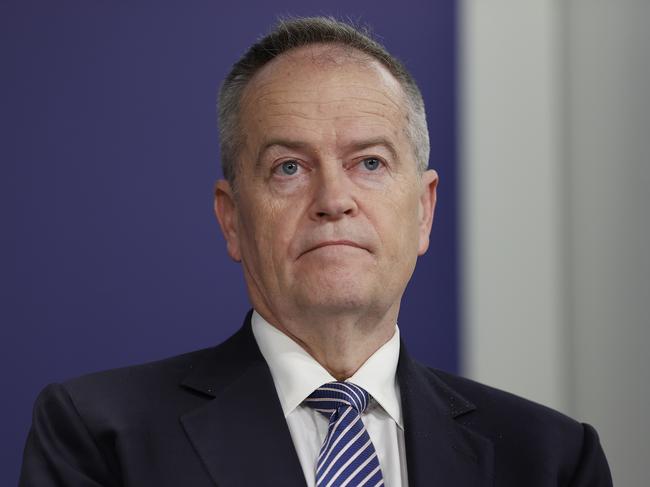 NDIS Minister Bill Shorten has vowed to bring the program “back on track”. Picture: Dylan Coker