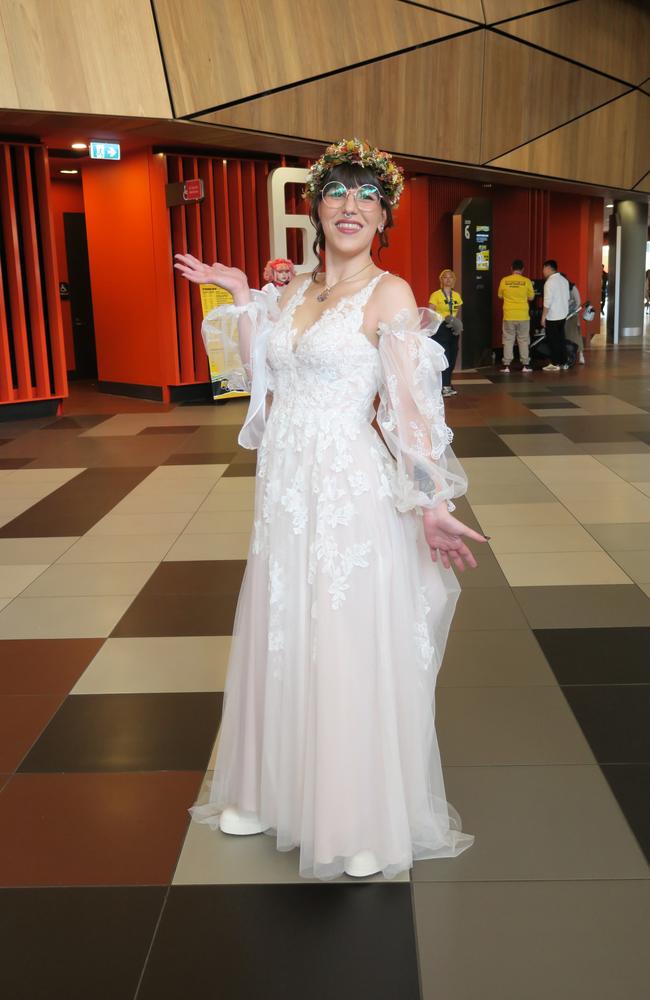 Shania at the 2024 PAX Aus Convention at the Melbourne Convention and Exhibition Centre. Picture: Gemma Scerri