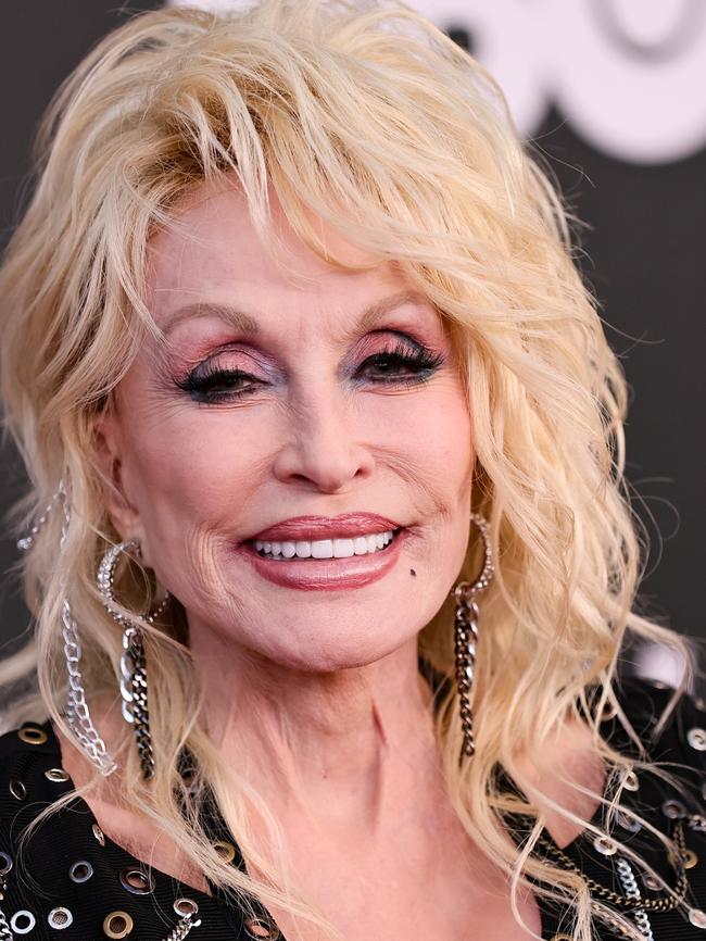 Parton once joked that people must think her husband was made-up. Picture: Theo Wargo/Getty