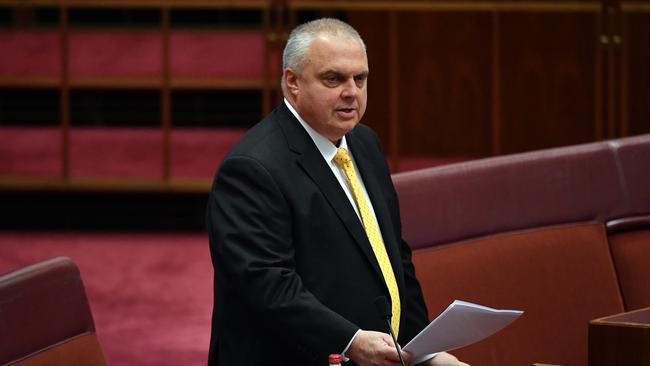 Senator Stirling Griff is one of the crossbenchers who wants major changes to the proposed laws. Picture: Getty Images