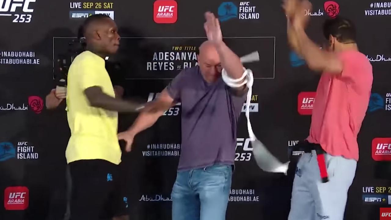 Not a lot of love between Israel Adesanya and Paulo Costa.