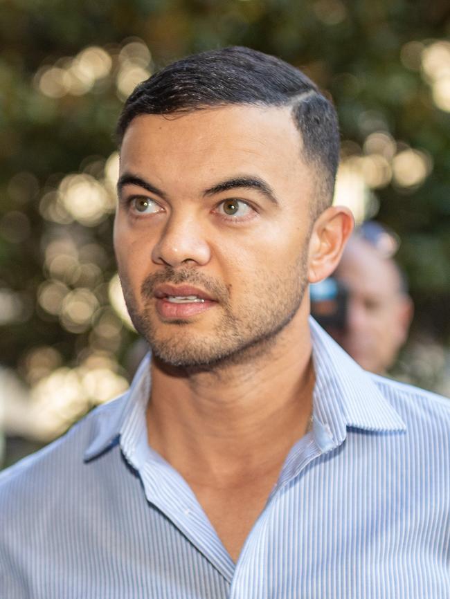 Guy Sebastian last week gave evidence is his former manager’s trial.