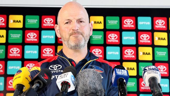 Adelaide Crows football manager Adam Kelly says the club provided adequate support for Stengle. Picture: Sarah Reed