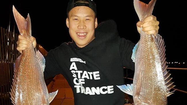 Jeremy Chea was fished out by drug detecting cop dog at Pure music festival. Facebook.