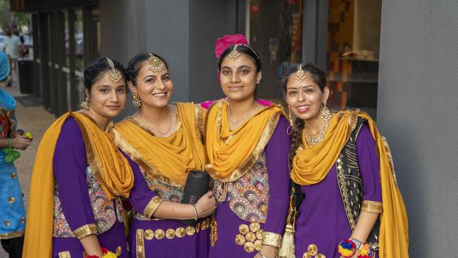 Territorians enjoying a Red Cross event in Darwin, June 2024. Picture: Pema Tamang Pakhrin