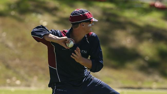 The Southport School v Brisbane State High School at The Southport School/Village Green. Picture: Glenn Campbell