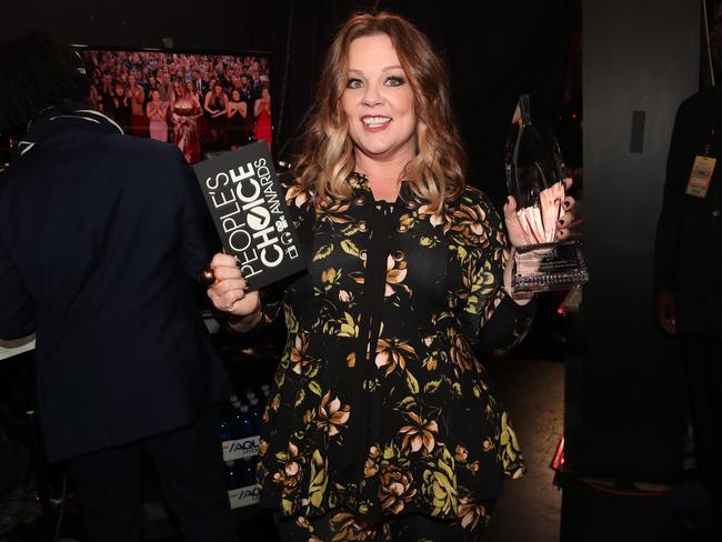 McCarthy won ‘Favourite Comedic Actress’ at last week’s People’s Choice Awards.