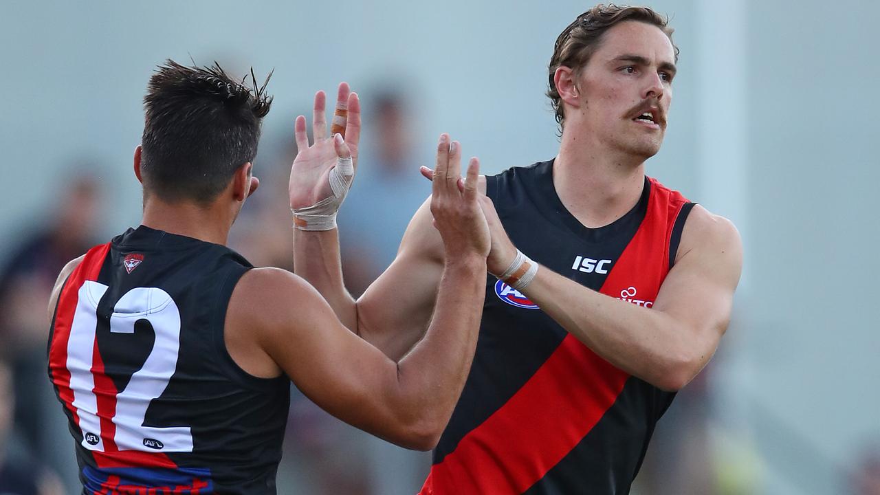 Essendon forward Joe Daniher has suffered another injury setback.