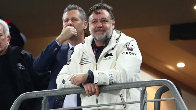 Russell Crowe has his critics but don’t doubt his love for Souths.