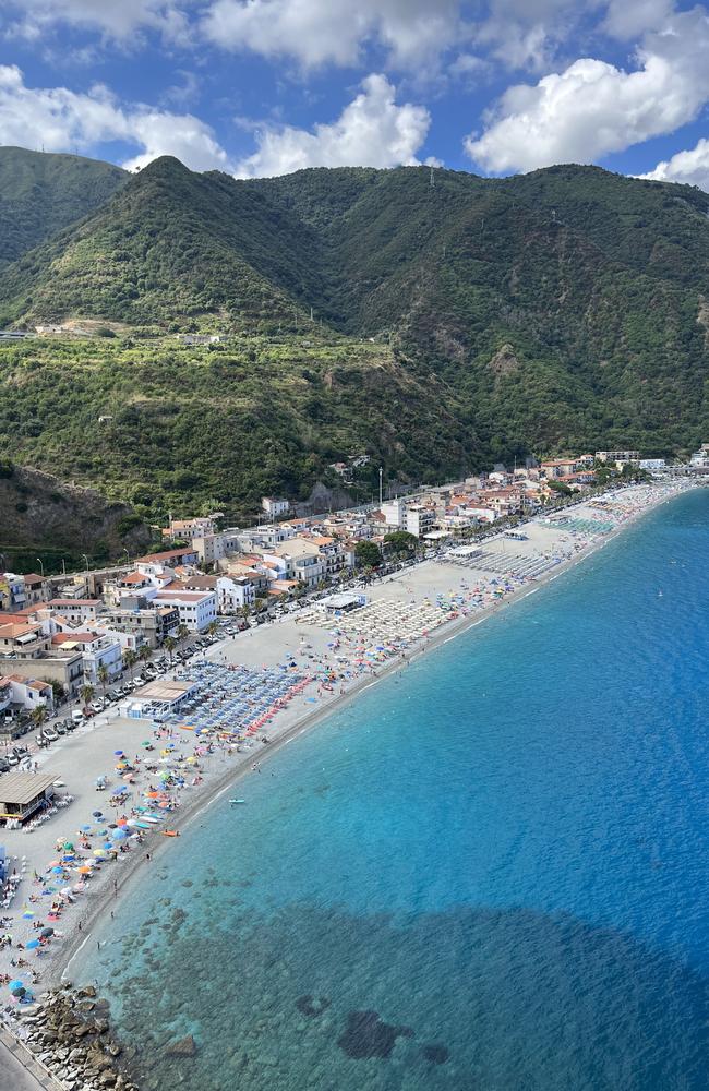 Scilla is an amazing little coastal town in Calabria with pristine blue waters.