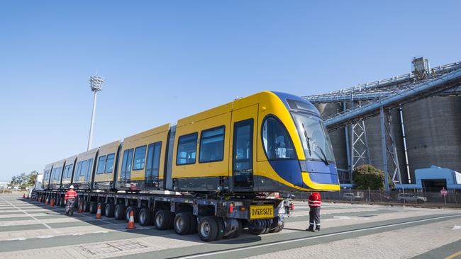 The trams arrived yesterday. Pictures: Rix Ryan Photography.